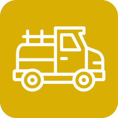 Vector Design Pickup Truck Icon Style