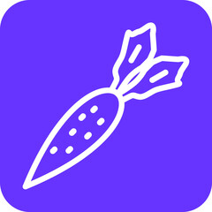 Vector Design Carrots Icon Style