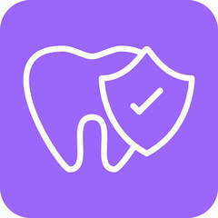 Vector Design Tooth Protection Icon Style