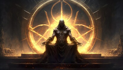 Generative AI
Spirituality, esoteric, meditation, fantasy, vampire, universe meta human god spirit, 
galaxy space background, spiritual image, design, illustration wallpaper, 
yoga, brain waves, brain