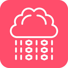 Vector Design Hail Icon Style