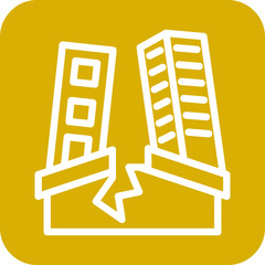 Vector Design Earthquake Icon Style