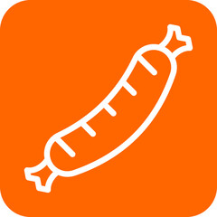 Vector Design Sausage Icon Style