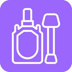 Vector Design Correction Fluid Icon Style