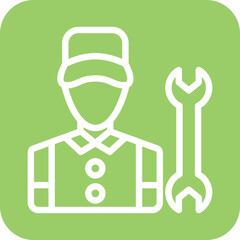 Vector Design Mechanic Icon Style