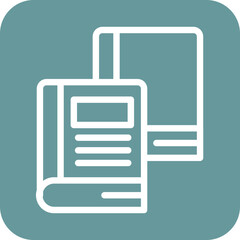 Vector Design Books Icon Style