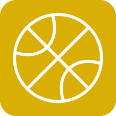 Vector Design Basketball Icon Style