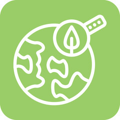 Vector Design Global Research Icon Style