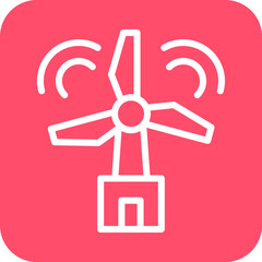 Vector Design Windmill Icon Style
