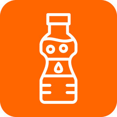 Vector Design Water Bottle Icon Style