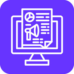 Vector Design Digital Campaign Icon Style