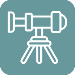 Vector Design Spyglass Icon Style