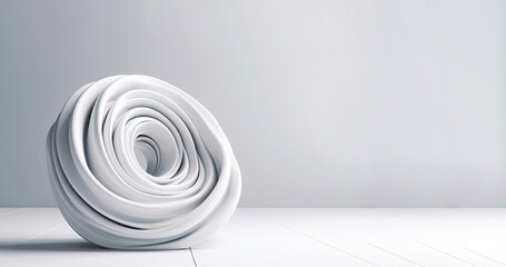 Stunning 3D Swirl Effect for Wallpaper, Decoration, and Cover Images - High-Quality Stock Photo