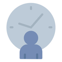 Time discipline icon