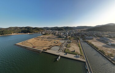 山陰海岸国立公園　久美浜公園　ドローン空撮