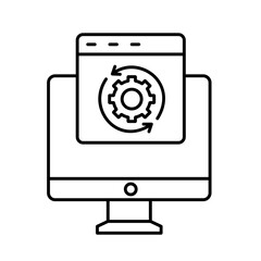 Cogwheel Vector Icon

