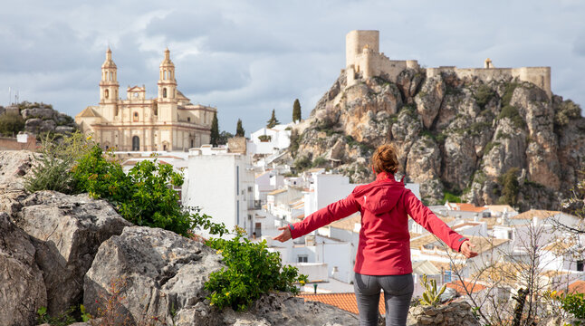 Tour tourism at Olvera-  Spain