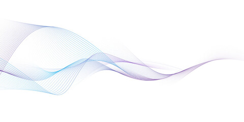 Modern abstract glowing wave background. Dynamic flowing wave lines design element. Futuristic...