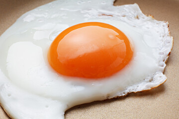 　フライパンの目玉焼き　　スタジオ撮影