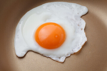 　フライパンの目玉焼き　　スタジオ撮影