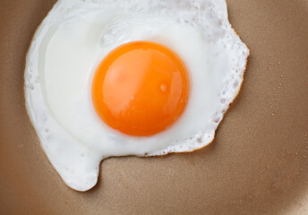 　フライパンの目玉焼き　　スタジオ撮影