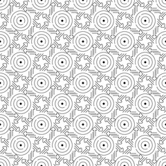 Dart targets and arrows seamless pattern, Background repeating