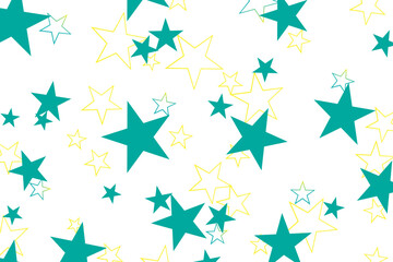 seamless pattern with stars, stars pattern design