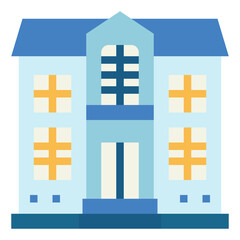 Obraz premium house flat icon style