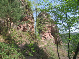 Schillerfelsen im Dahner Felsenland
