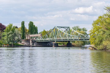 Glienicker bridge in Postdam, Germany