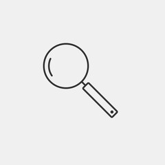  search grass vector icon illustration sign