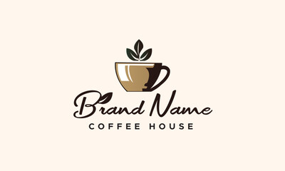Print, Coffee Logo, Coffee House Logo, Hot Coffee, Cold Coffee, Coffee leaf, Coffee Mug, Coffee Cup