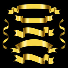 Set of Mixed Ribbons 