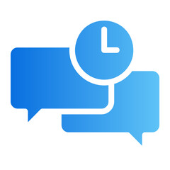 customer service gradient icon