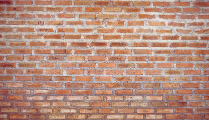 Brick wall texture can be use as background 