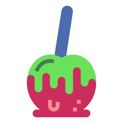 candy flat icon style