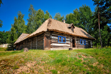 Fototapeta na wymiar Vistula Ethnographic Park. Wygielzow, Lesser Poland Voivodeship, Poland.