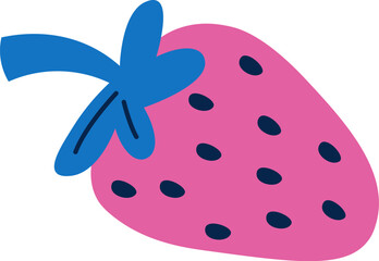 Fresh strawberry fruit