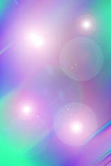  abstract lilac green background with len flare effect, gradient.