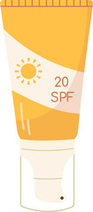 Sunscreen protection cream