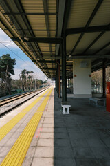 subway train station