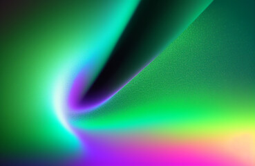 Illustration of a colorful abstract background with a black base created with Generative AI technology