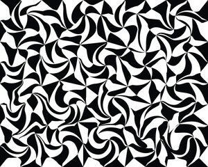 Seamless pattern abstract swirls. Hand drawn vector background. Trendy textile, fabric, wrapping	
