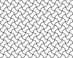 Trendy design with geometric shapes. Seamless monochrome patterns. Design for packaging, print, covers, cards, wrapping, fabric, paper, interior etc	