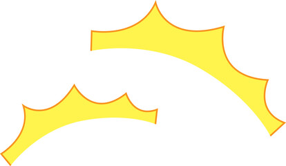 にぎやかなイメージの飾り