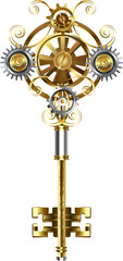Key with Gears