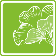 Icon with Flowers and Branches