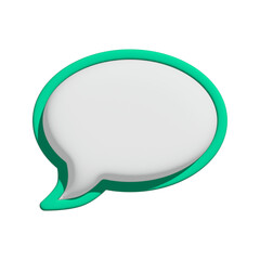 blank wording bubble balloon