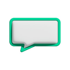 blank wording bubble balloon