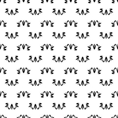 Fototapeta na wymiar seamless pattern curvey element on white background printing mobile cover bed sheet design curtain design tile design clothing pattern vector illustration